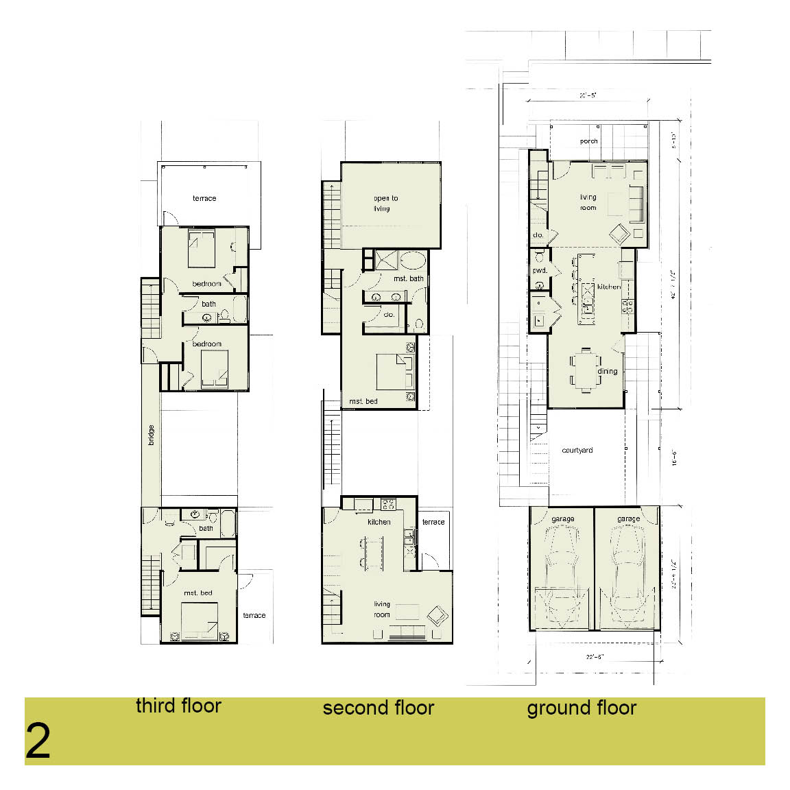 16 Urban Infill House Plans That Look So Elegant Home Building Plans